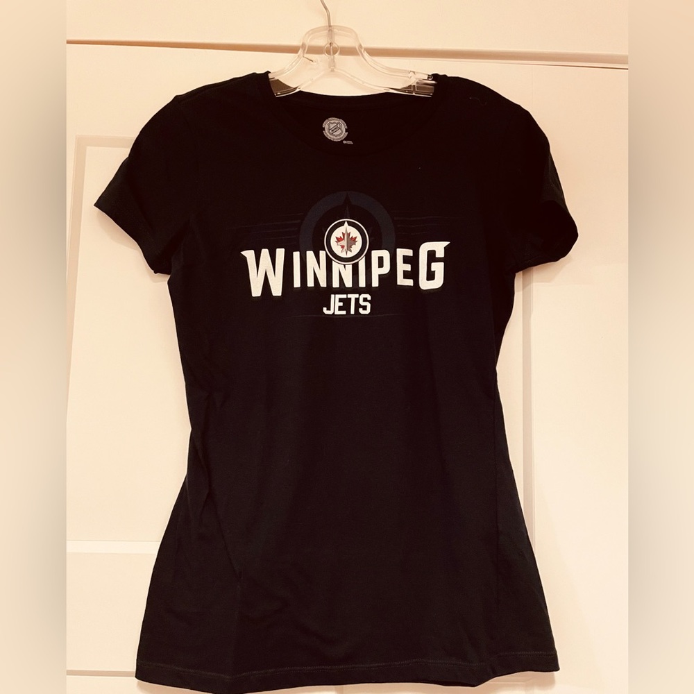 NHL Logo Winnipeg Jets Navy T-Shirt